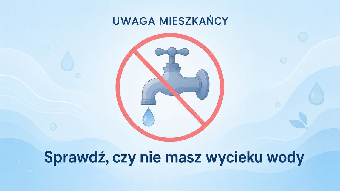 Sprawdź, czy nie masz wycieku Sprawdź, czy nie masz wycieku