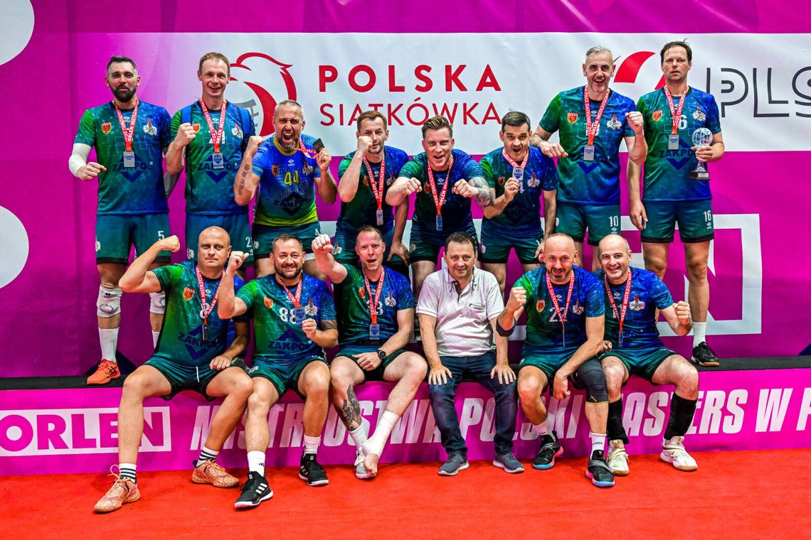 Srebrny medal "Oławskich Kogutów" na Mistrzostwach Polski Masters