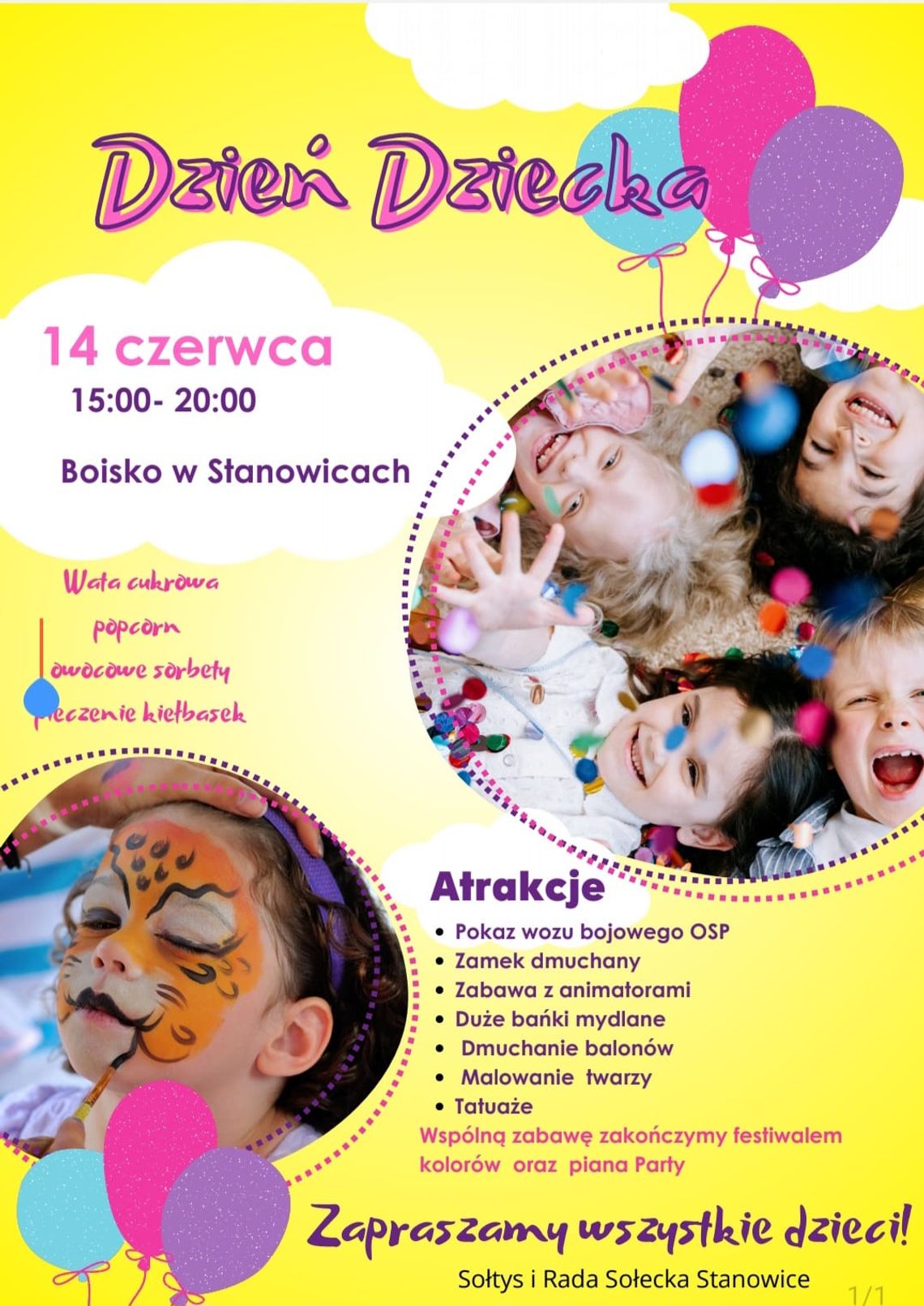 Stanowice zapraszają wszystkie dzieci
