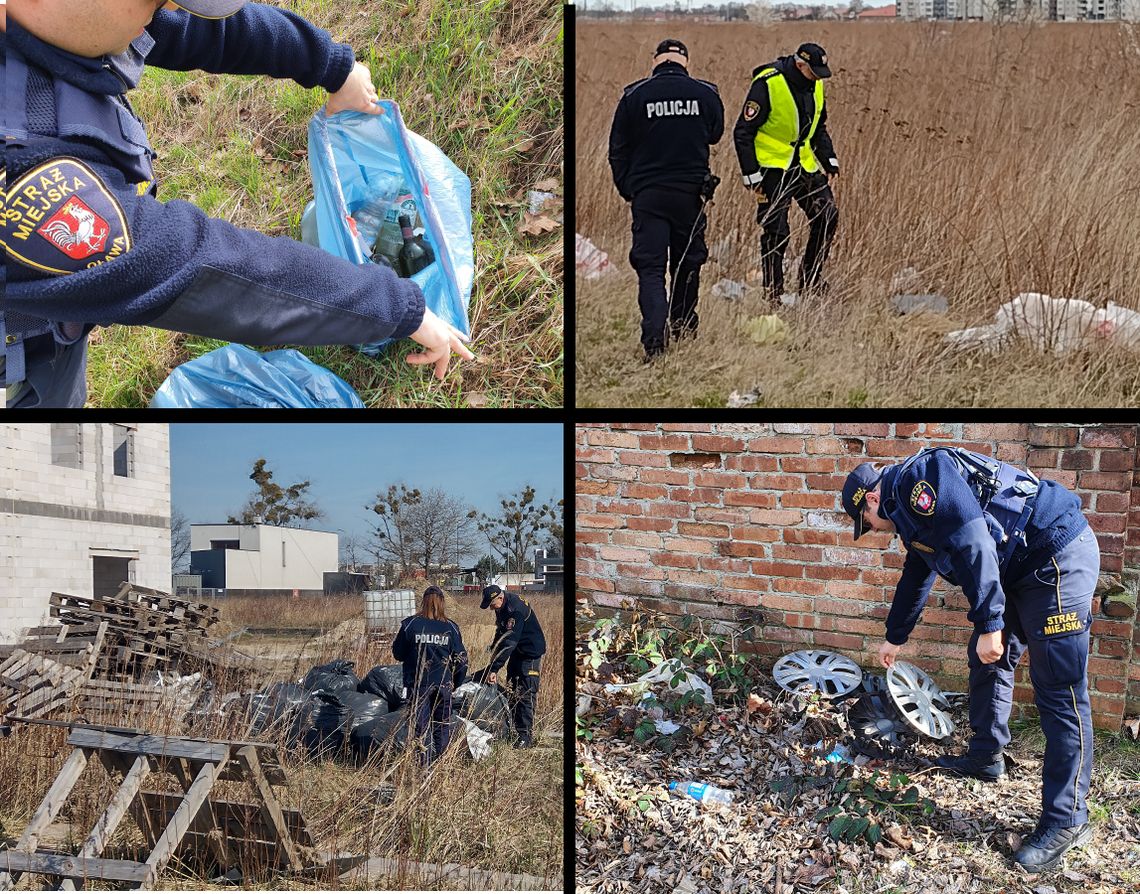 Straż Miejska i policja łączą siły! Trwa akcja "Czyste miasto"