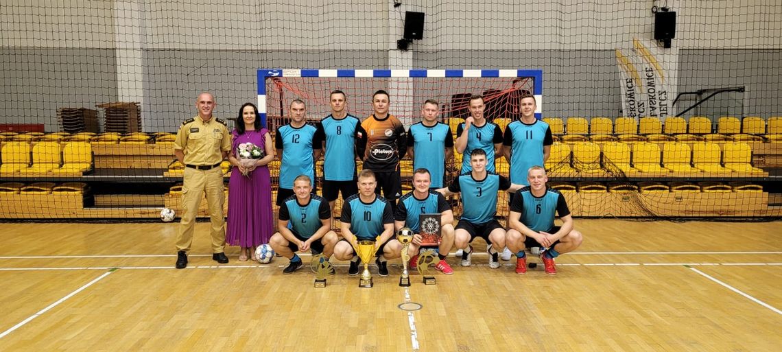 Strażacy z KP PSP w Oławie wygrali wszystkie mecze