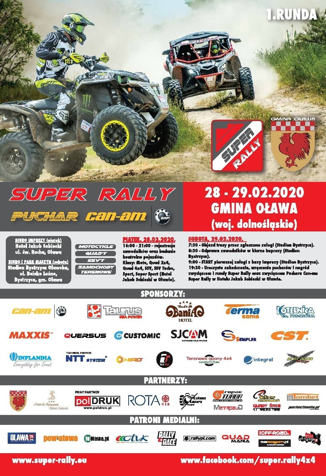 Super Rally znów wystartuje w gminie Oława. Są nowe trasy