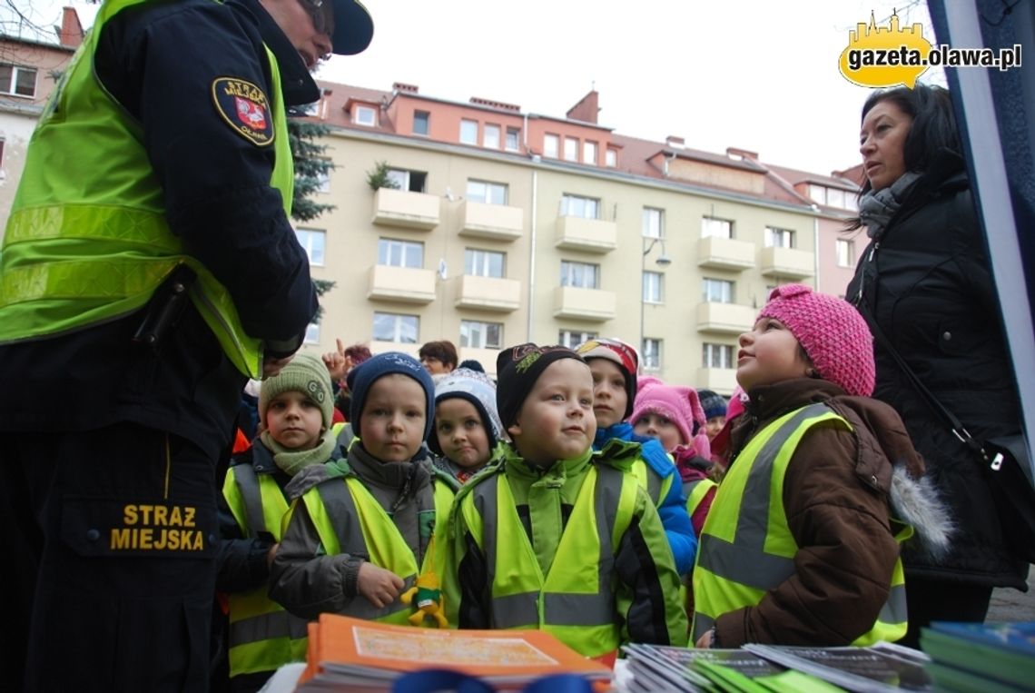 Świeć przykładem. Dziś akcja z odblaskami!