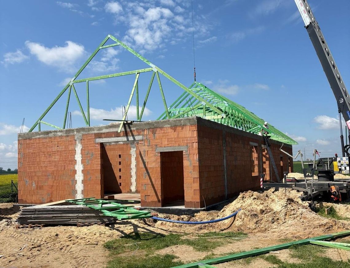 Świetlica nabiera kształtu