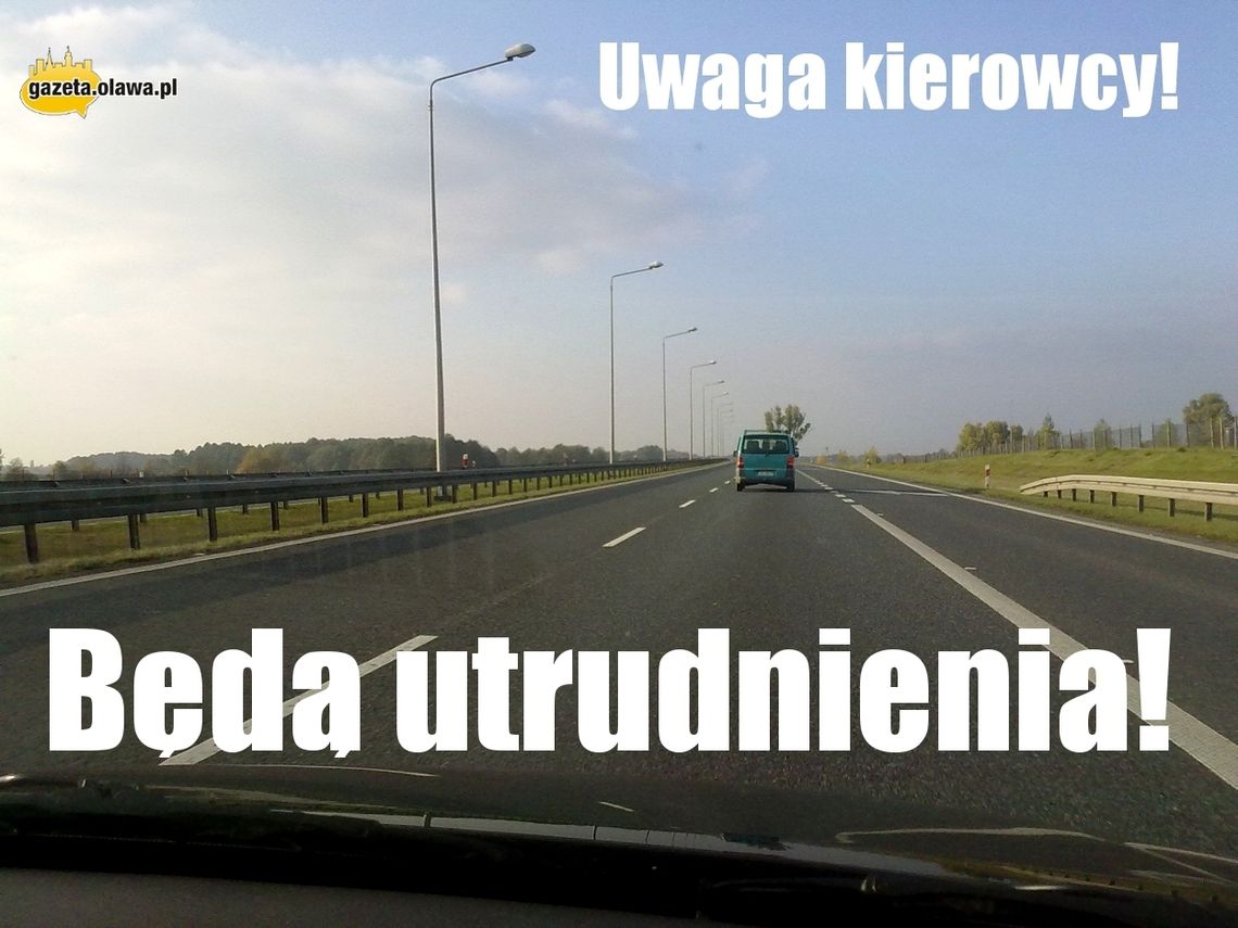 Szczególna ostrożność na autostradzie! Rusza remont!