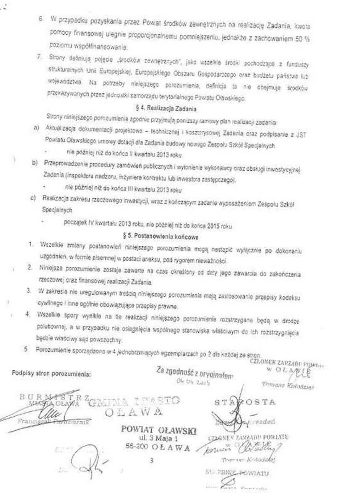 Szkoła specjalna: burmistrz reaguje! Szkoła specjalna: burmistrz reaguje!