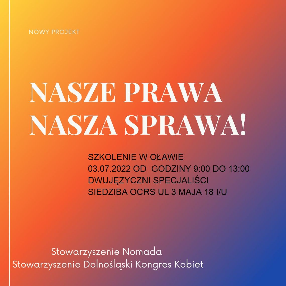 Szkolenie dla Ukraińców. Temat: prawo migracyjne i inne aspekty życia w Polsce Szkolenie dla Ukraińców. Temat: prawo migracyjne i inne aspekty życia w Polsce