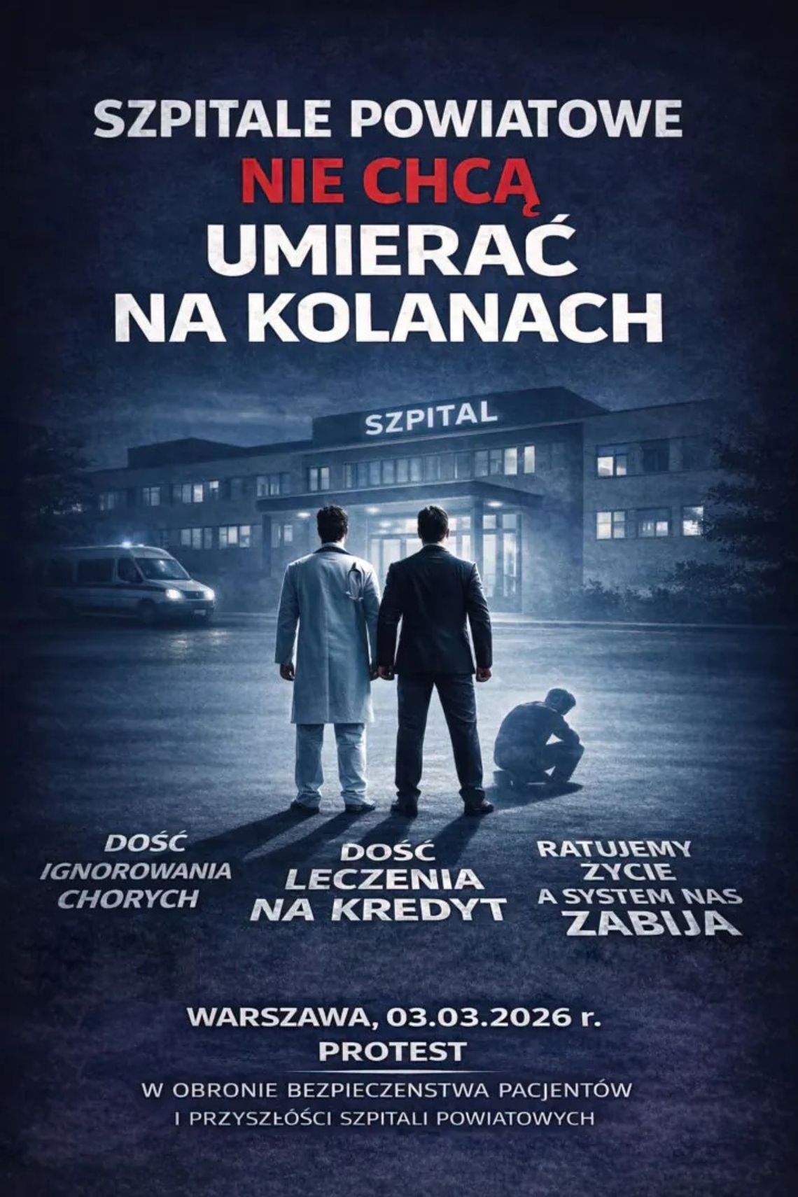 Szpitale powiatowe nie chcą umierać na kolanach