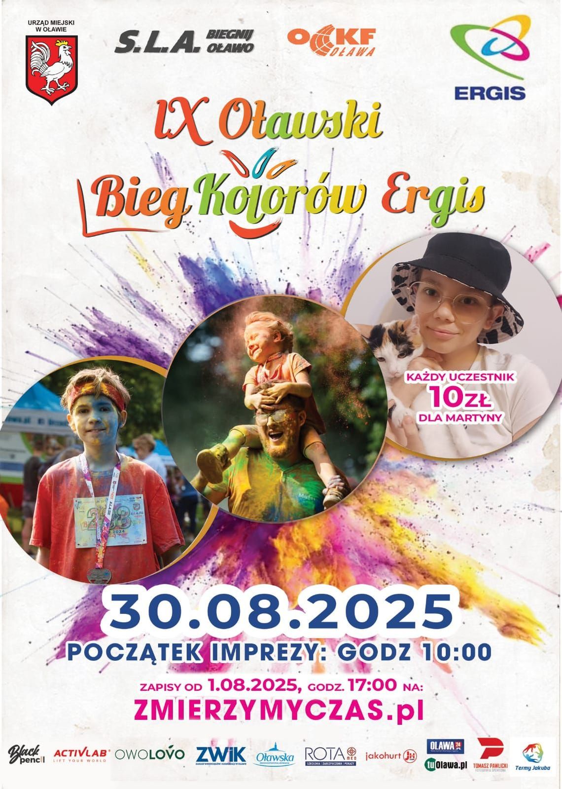 Szykują kolejny bieg kolorów. Znów z akcentem charytatywnym Szykują kolejny bieg kolorów. Znów z akcentem charytatywnym