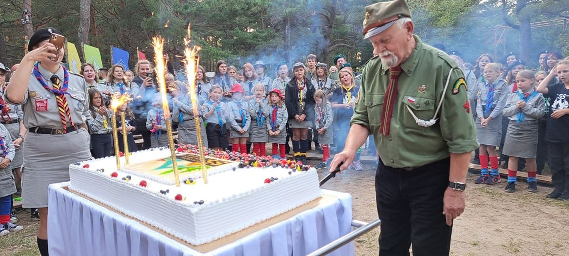 Tak świętowali 55-lecie Obozu Harcerskiego w Lubiatowie Tak świętowali 55-lecie Obozu Harcerskiego w Lubiatowie