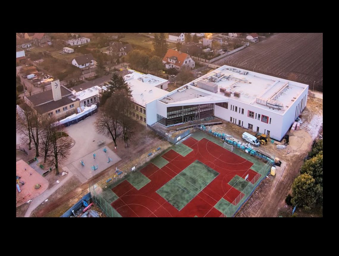 Tak wygląda rozbudowująca się PSP nr 1 z lotu ptaka