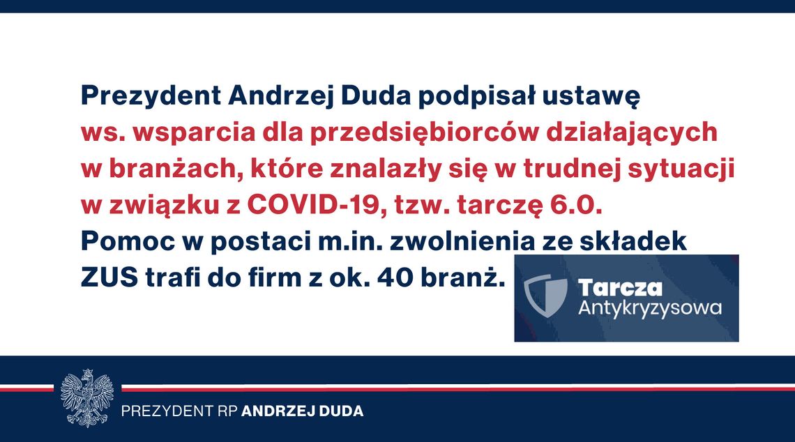 Tarcza 6.0 - kto skorzysta i co trzeba zrobić, aby być zwolnionym ze składek