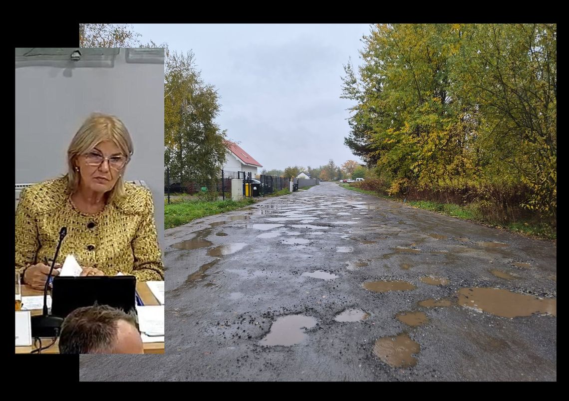 Tę drogę można by zrobić taniej - zasugerowała wicestarosta Tę drogę można by zrobić taniej - zasugerowała wicestarosta