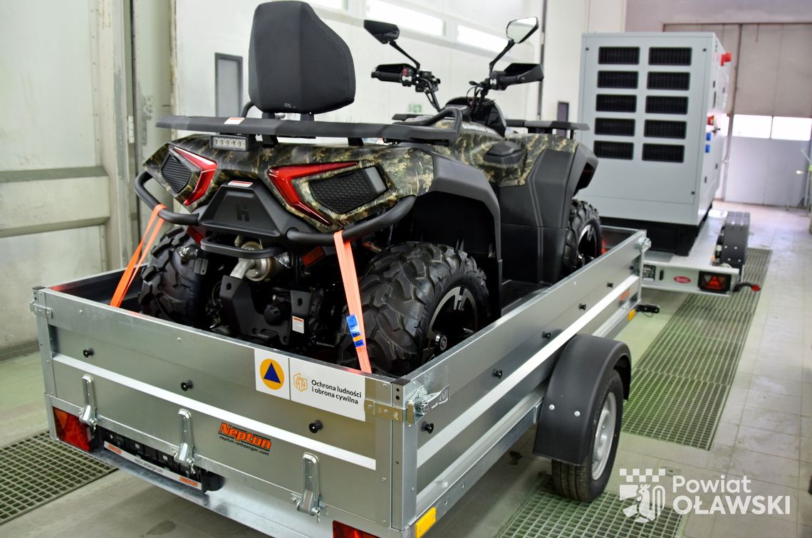 Ten sprzęt wzmacnia gotowość powiatu do reagowania w sytuacjach kryzysowych