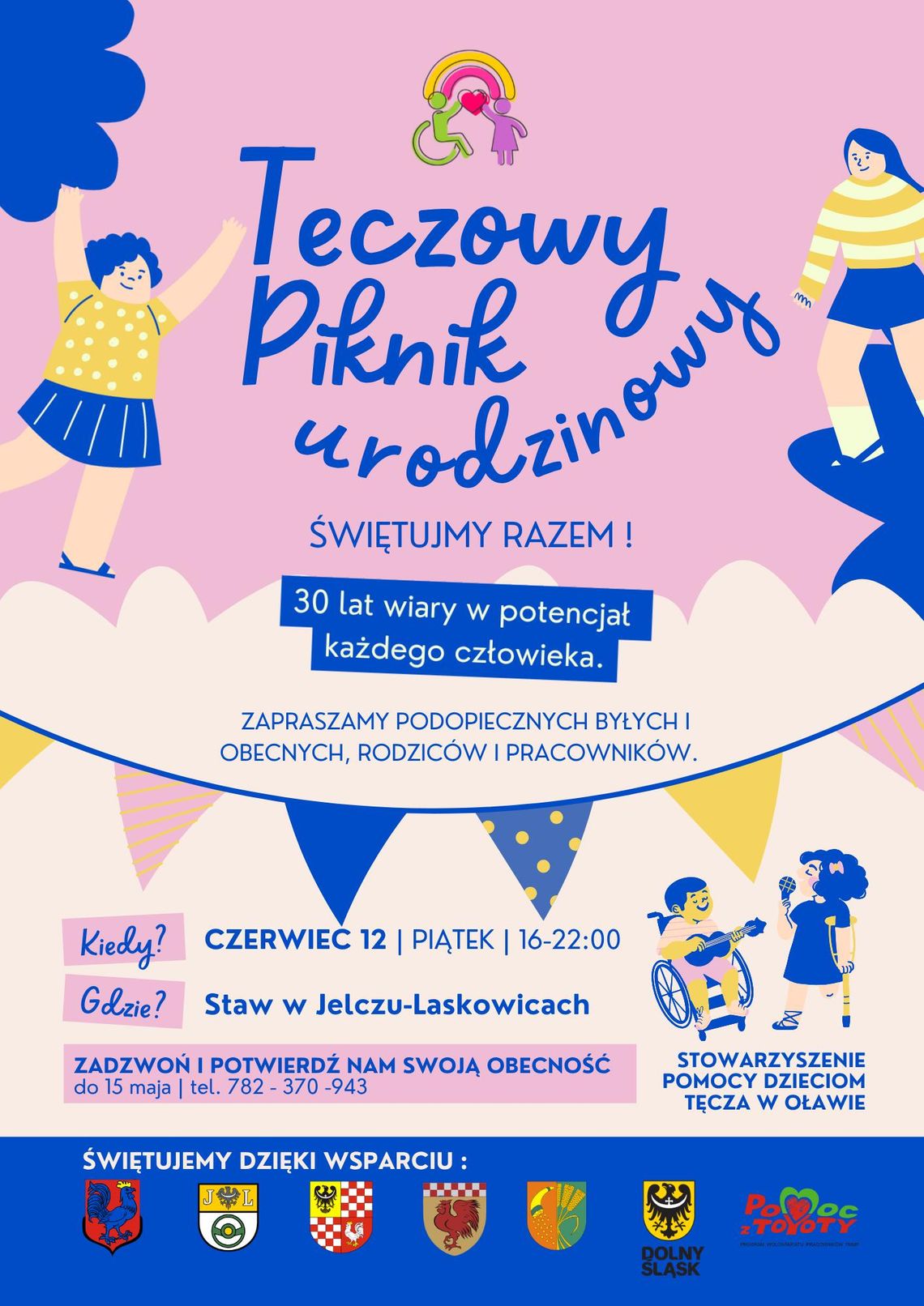 Tęczowy piknik urodzinowy