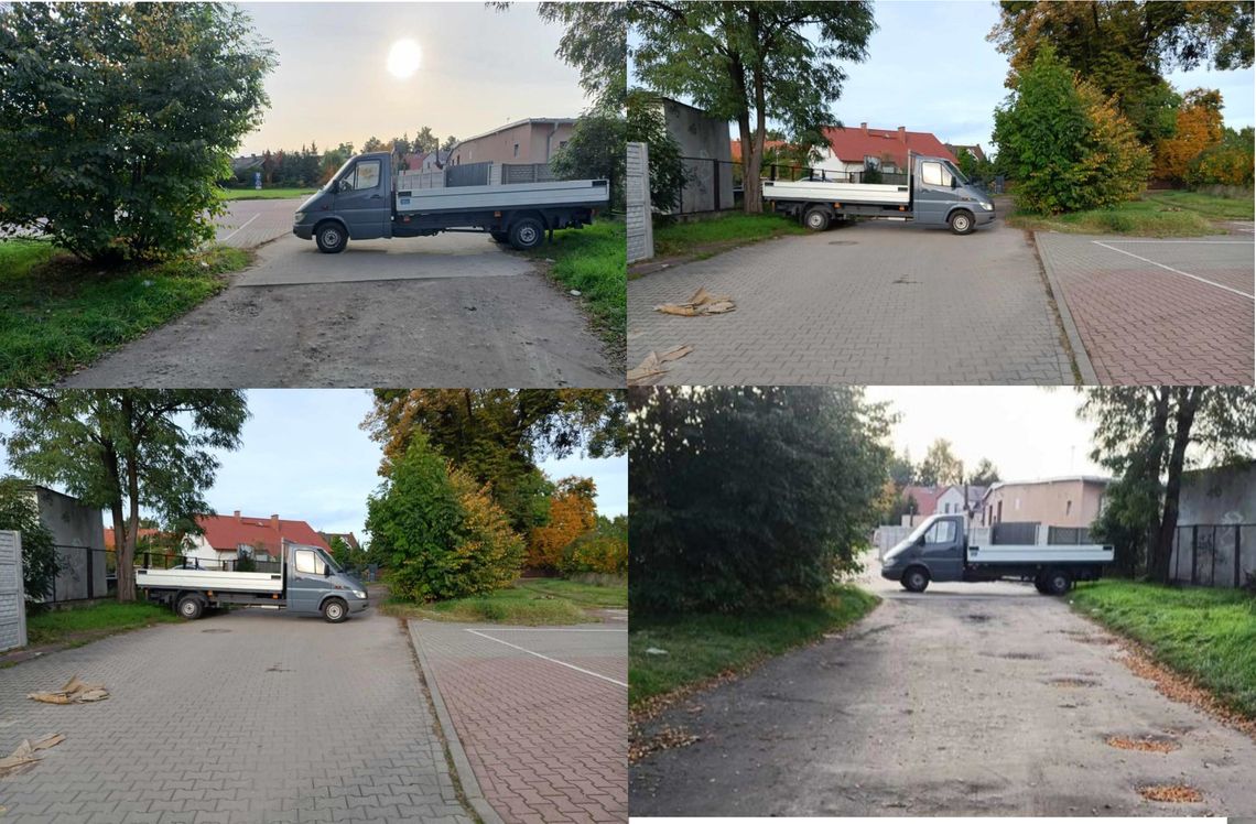 Tędy skracali sobie drogę. Do czasu, aż zablokowało ją to auto