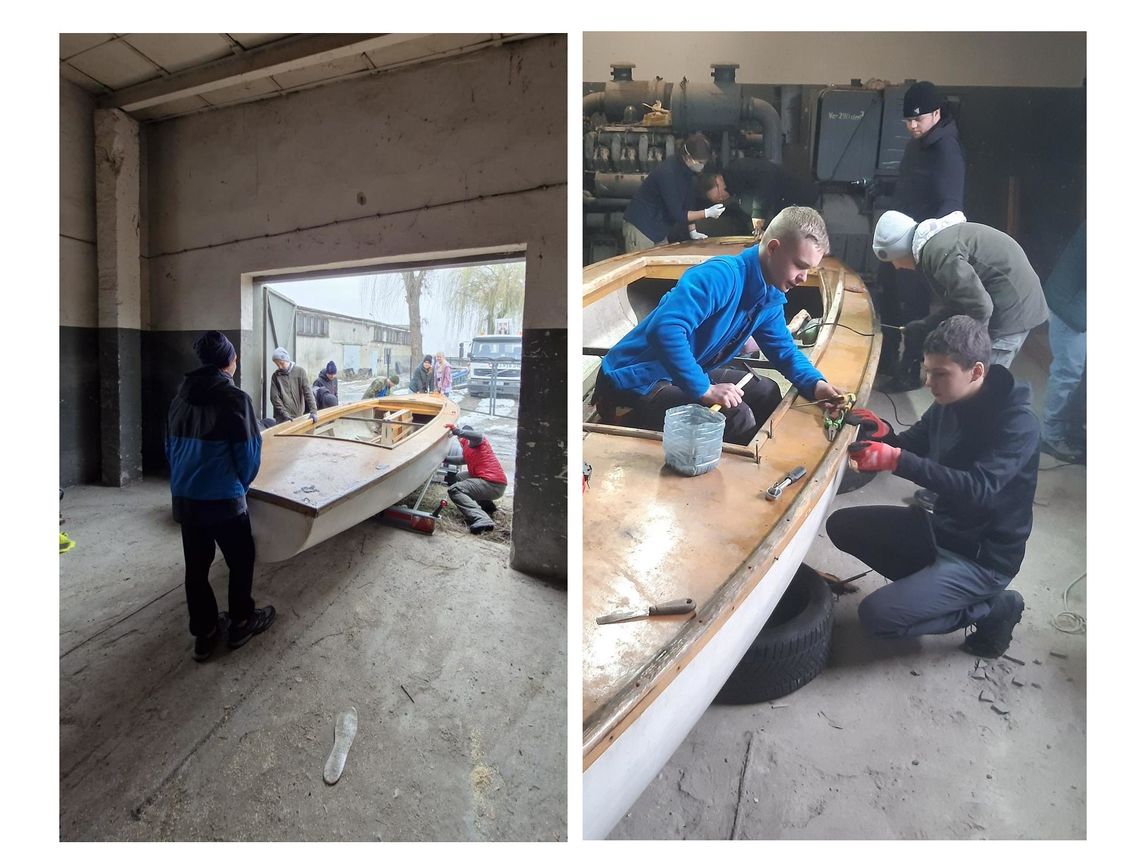 Teraz będą pływać pod własnymi żaglami