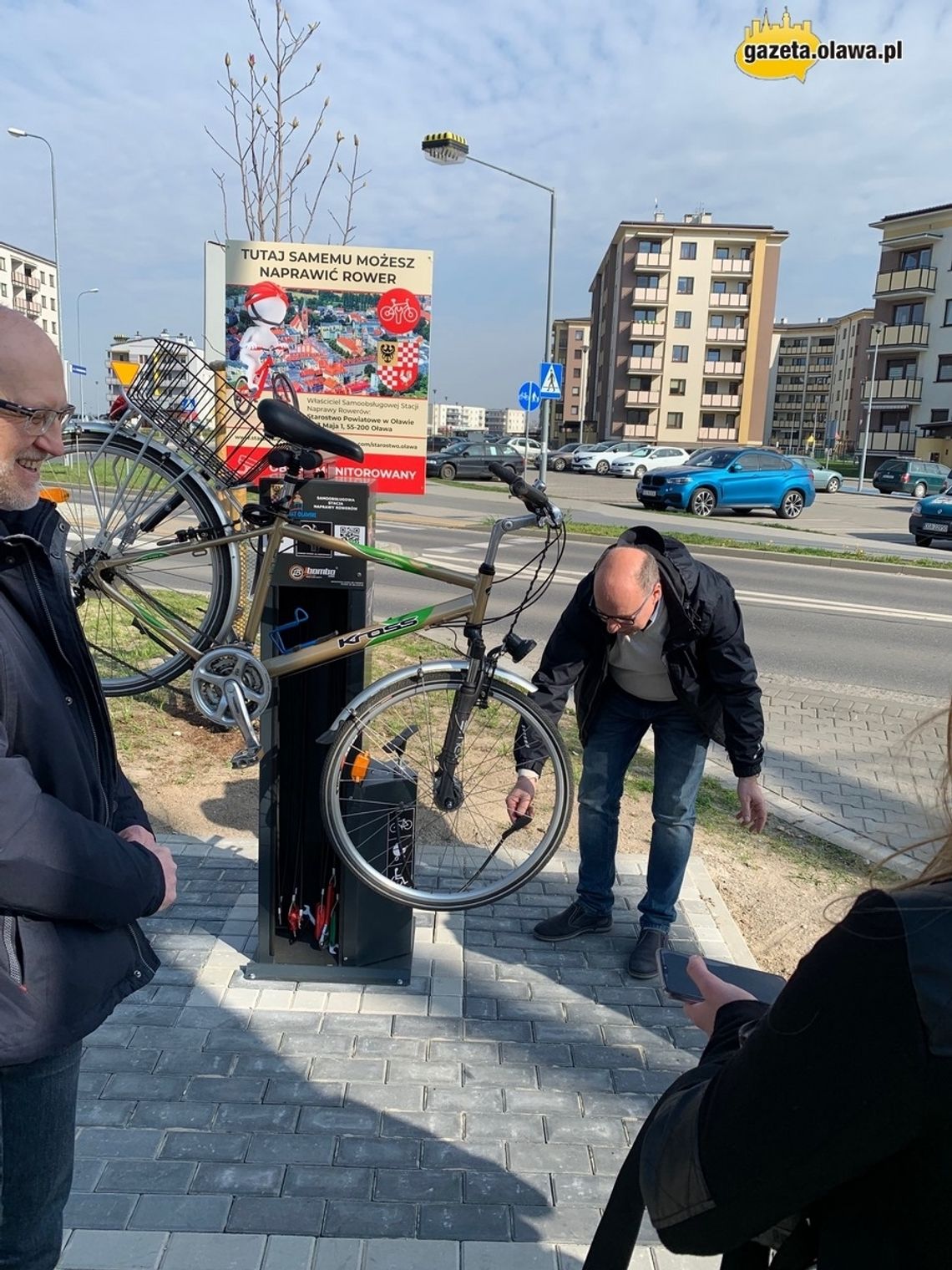 Teraz sam naprawisz rower. Dla pierwszych korzystających są kupony...