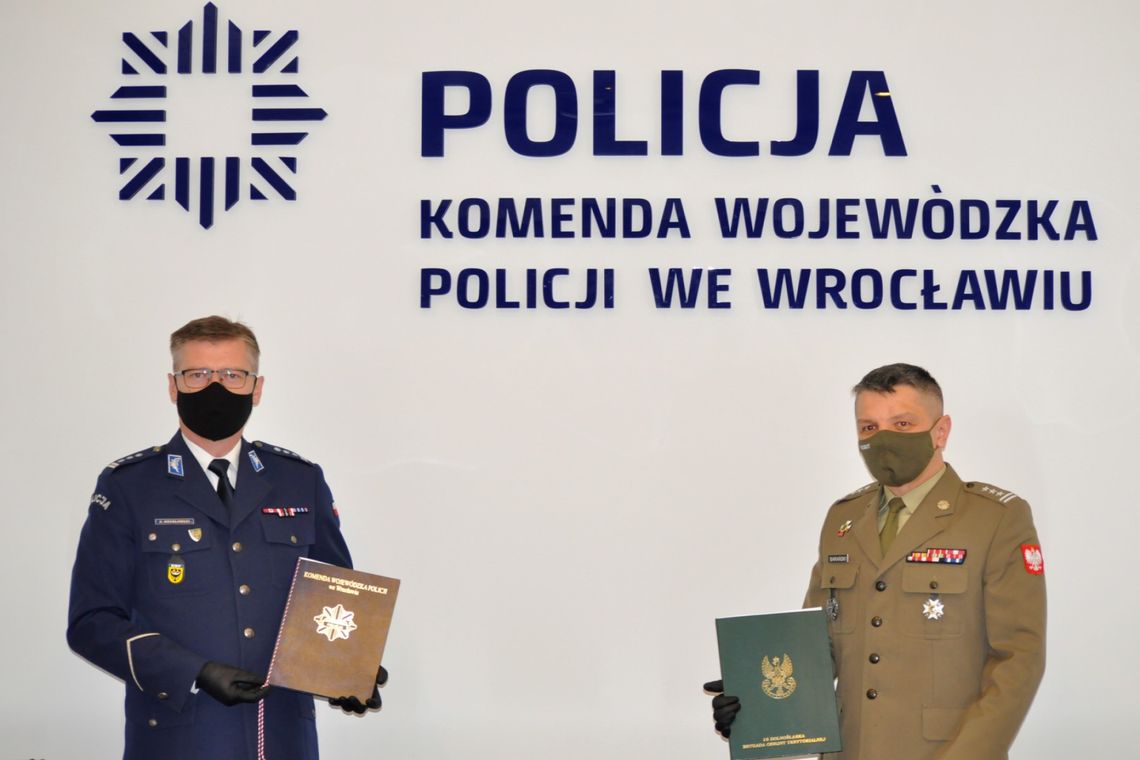Terytorialsi współpracują z dolnośląską policją