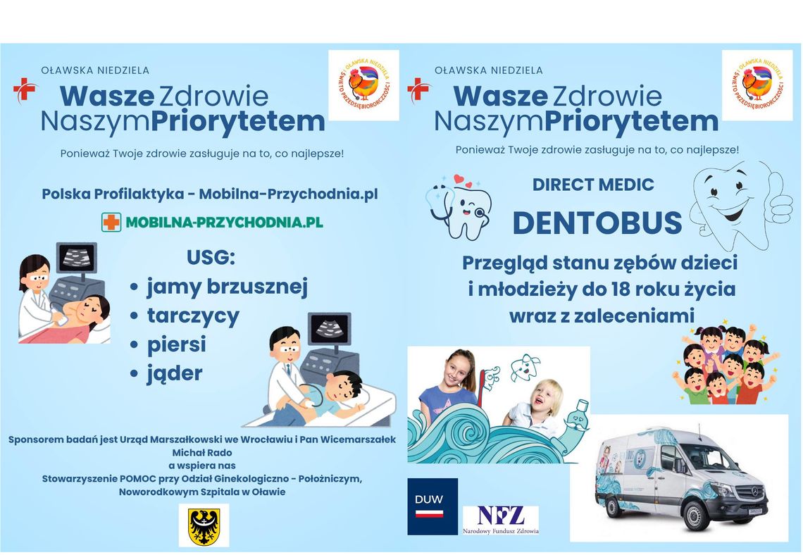 To może być Wasza niedziela dla zdrowia