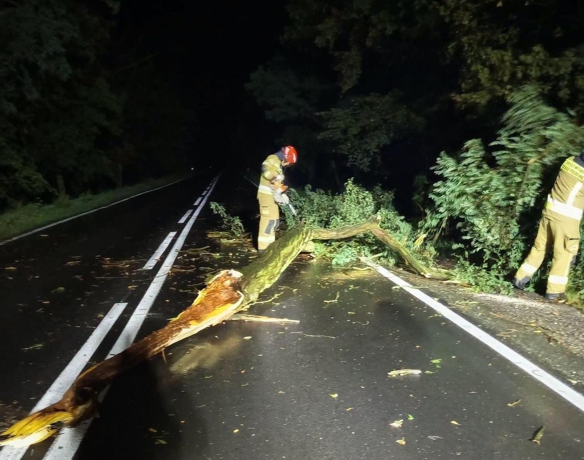 To nie była spokojna noc dla strażaków To nie była spokojna noc dla strażaków