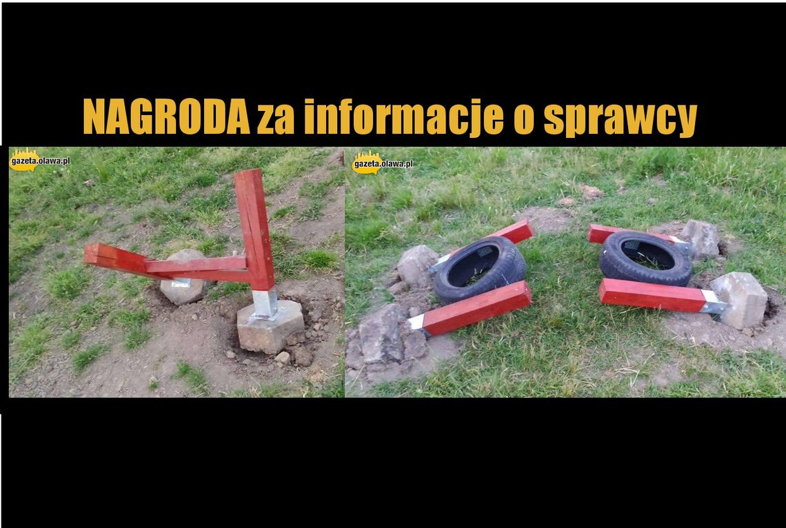 Tor dla psów zniszczony... NAGRODA za wskazanie sprawcy