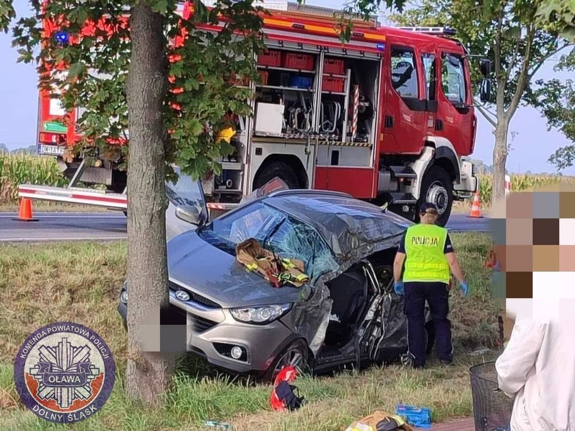 Tragiczny wypadek. Kierowca nie przeżył...