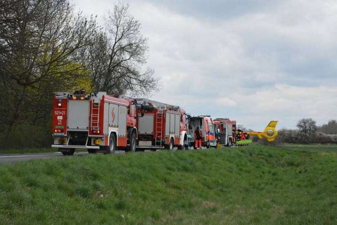 Tragiczny wypadek. Trwa walka o życie