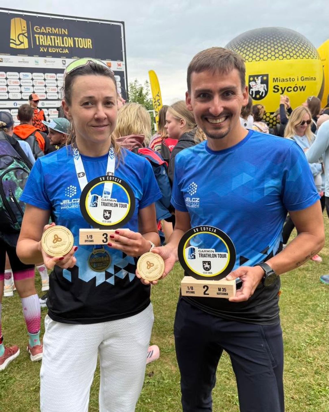 Triathloniści z Jelcza-Laskowic zdominowali zawody w Sycowie. Są medale i kwalifikacje na mistrzostwa świata Triathloniści z Jelcza-Laskowic zdominowali zawody w Sycowie. Są medale i kwalifikacje na mistrzostwa świata