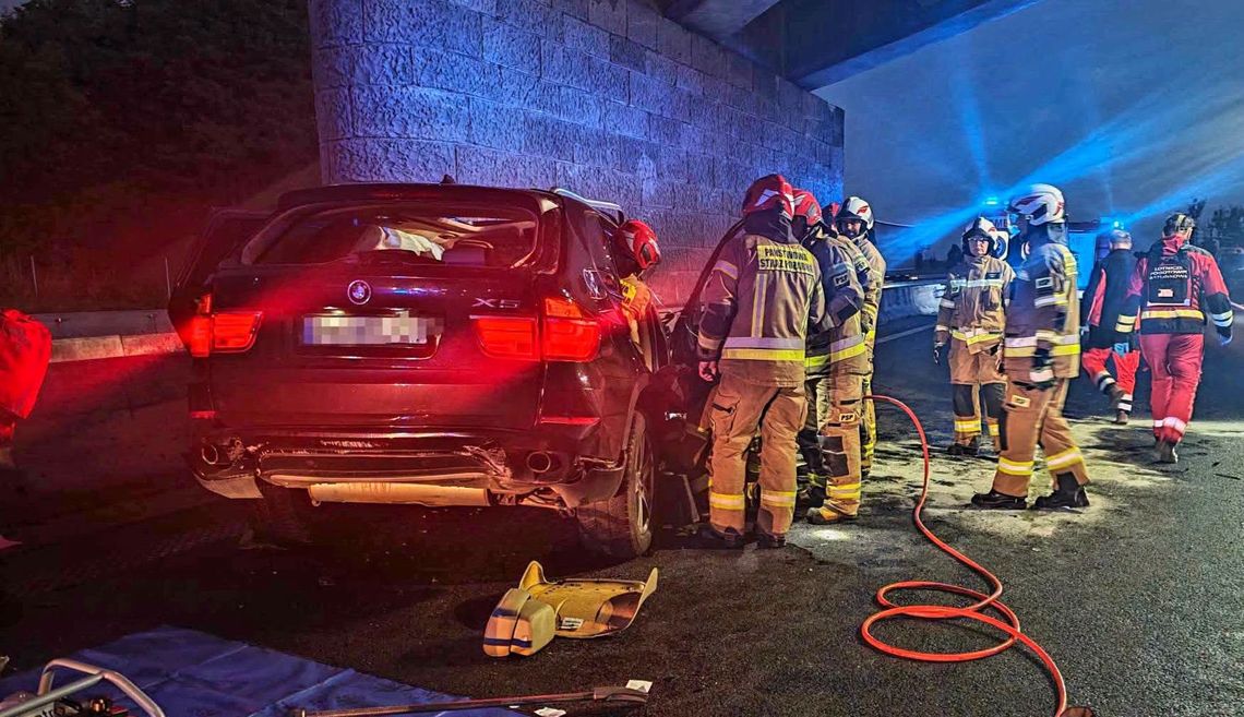 Trudny poranek dla podróżujących autostradą A4 w kierunku Wrocławia Autostrada A4