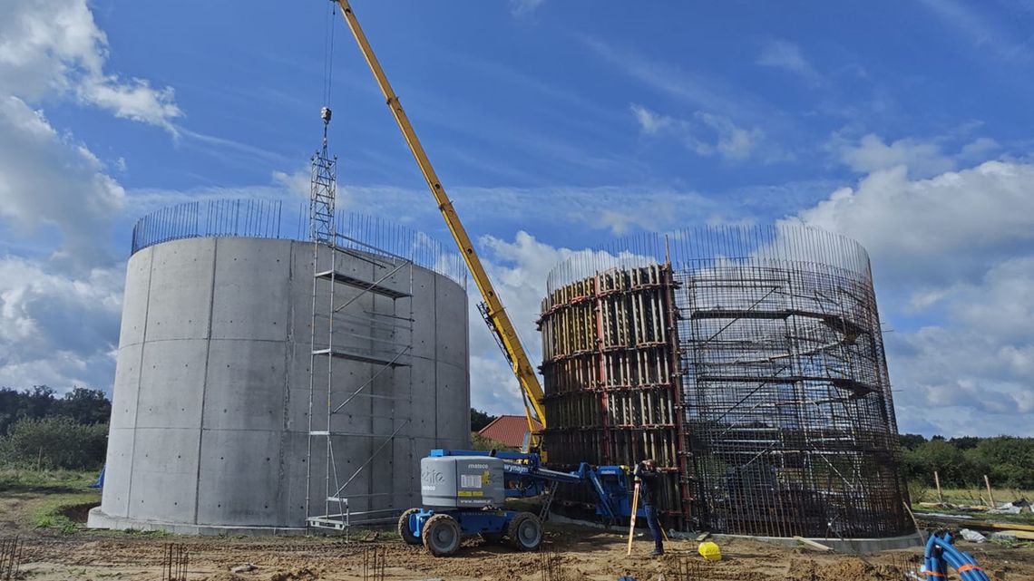 Trwa rozbudowa stacji uzdatniania wody w Siedlcach