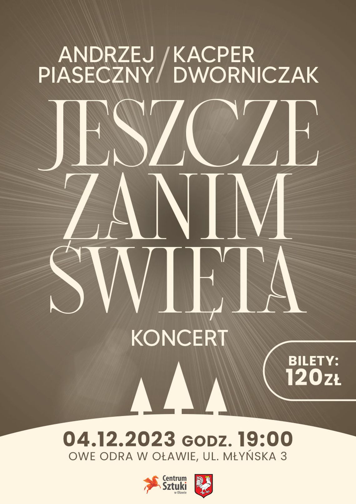 Trwa sprzedaż biletów na koncert świąteczny