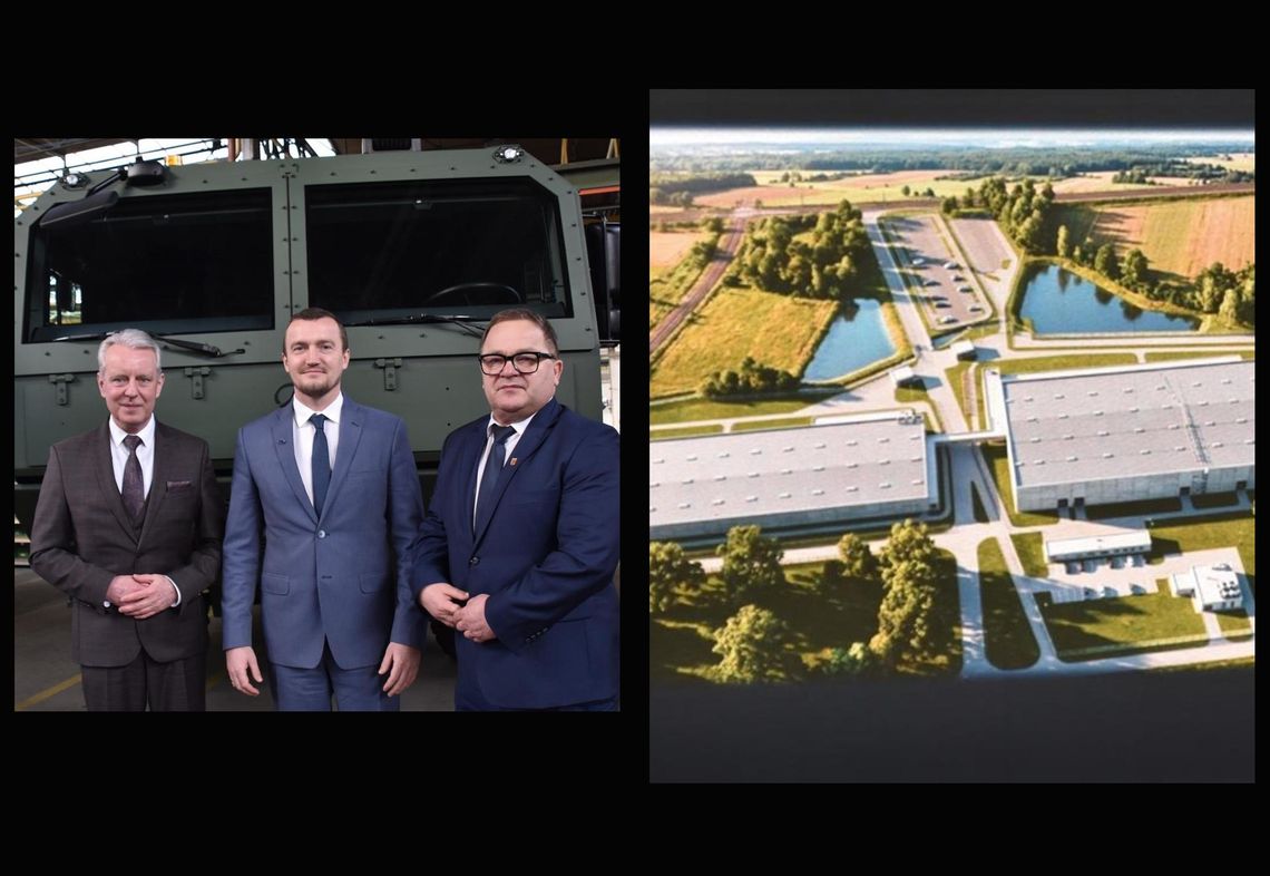 To tu staną nowe hale Jelcza