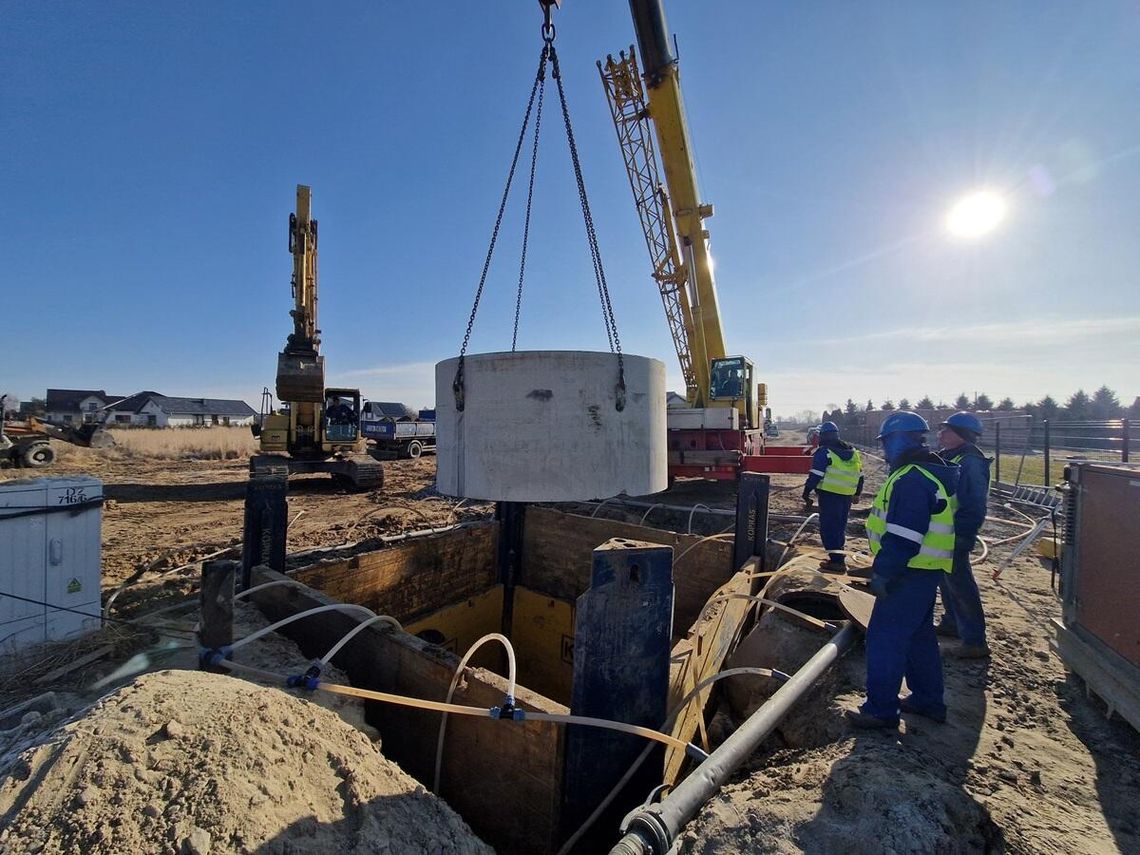 Tutaj rozbudowują sieć wodno-kanalizacyjną