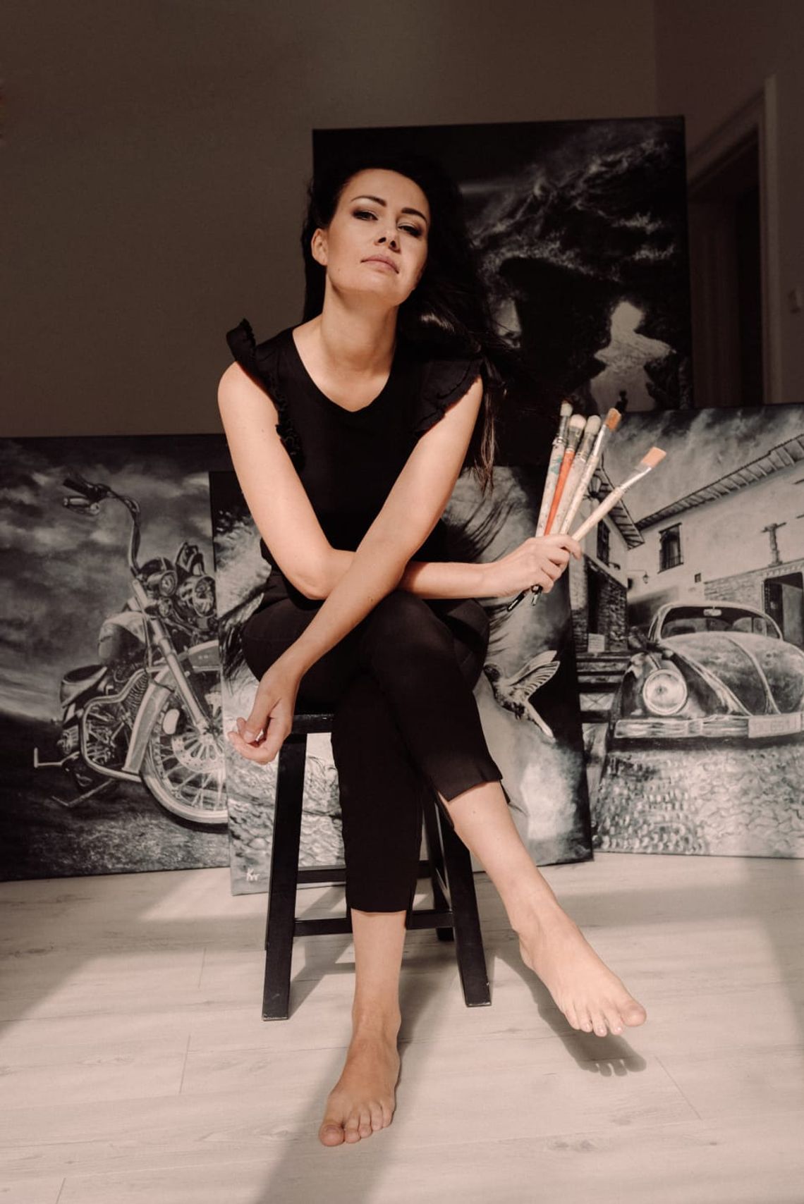 Twarze "Wieczoru ze sztuką" - Katarzyna Wawrzak Twarze "Wieczoru ze sztuką" - Katarzyna Wawrzak