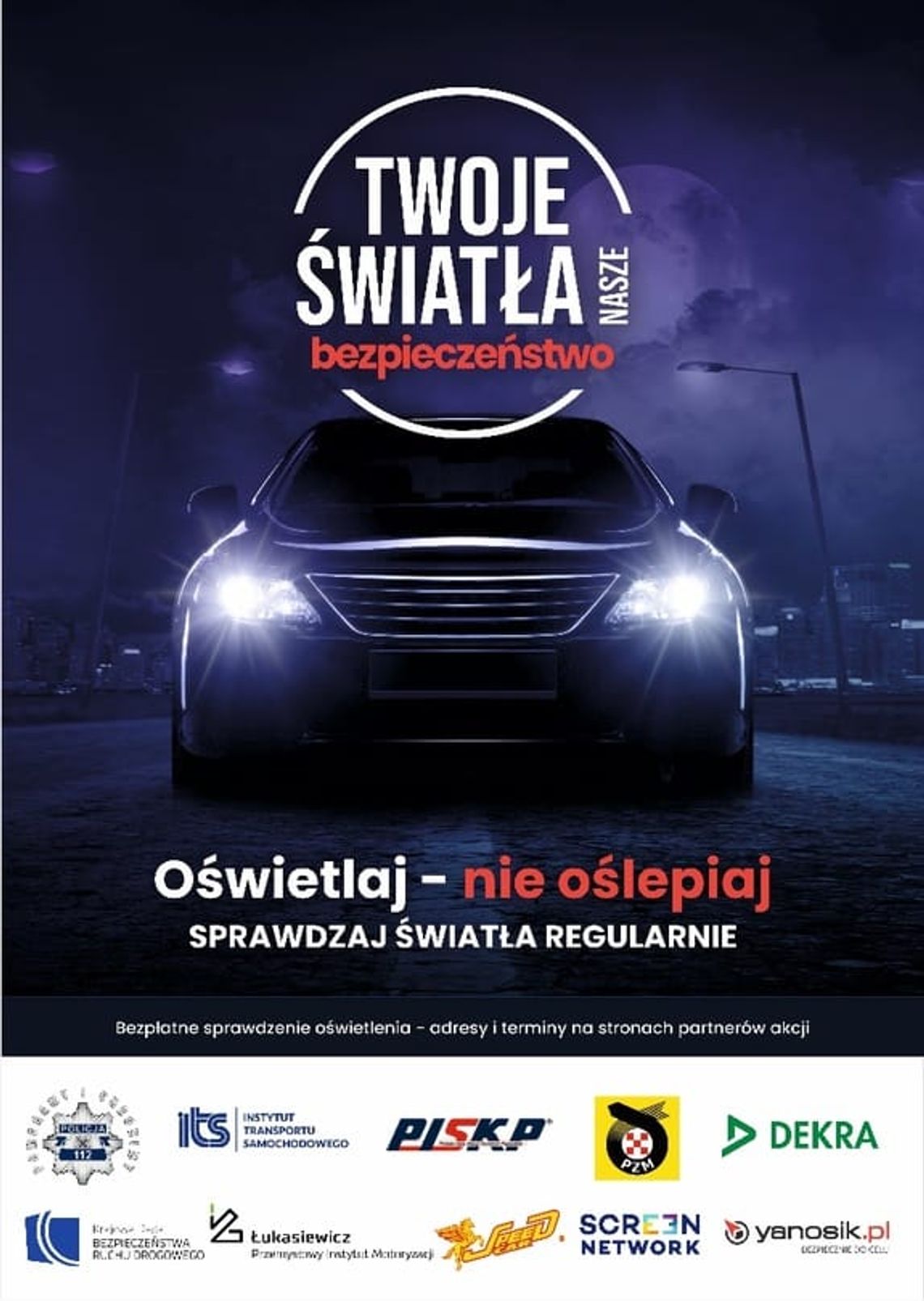 Twoje światła, nasze bezpieczeństwo