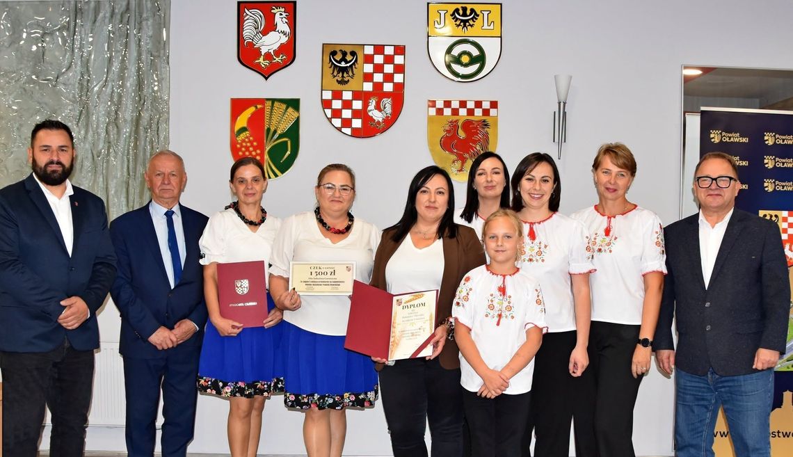Twórcy najpiękniejszych wieńców dożynkowych nagrodzeni
