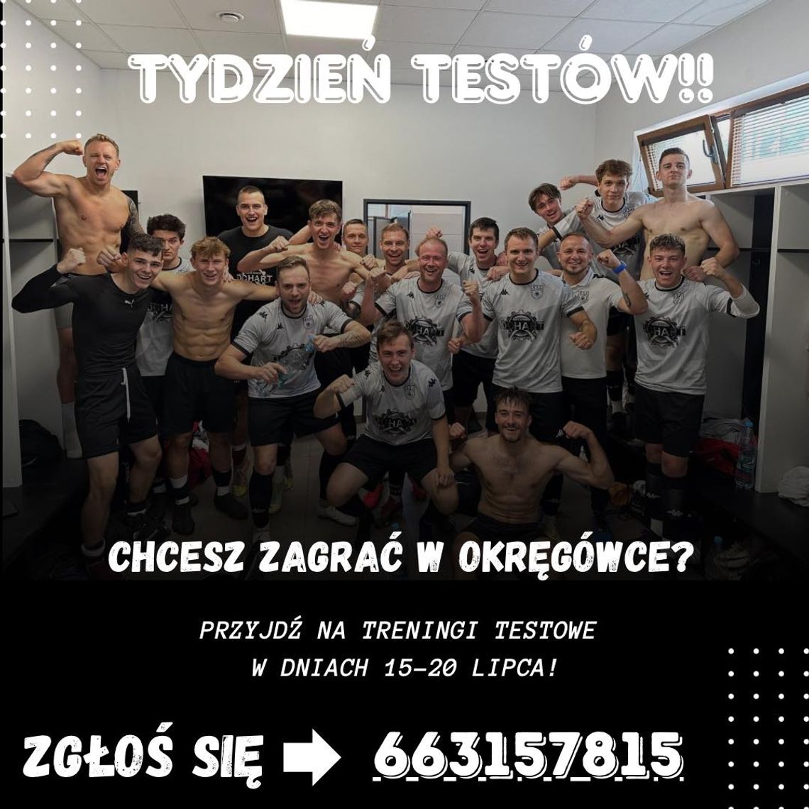 Tydzień testów w "Czarnych"