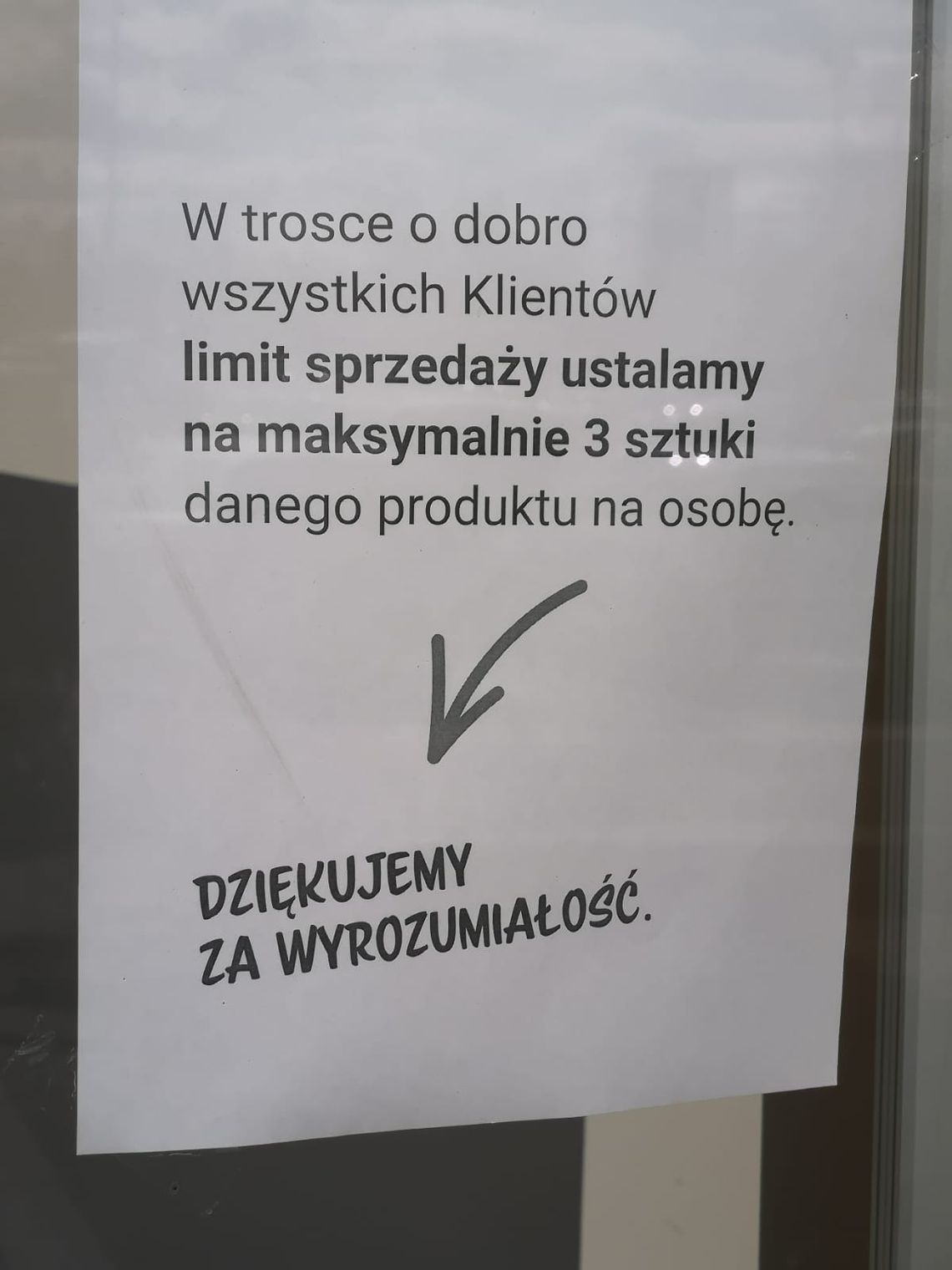 Tylko trzy sztuki na osobę... Tylko trzy sztuki na osobę...
