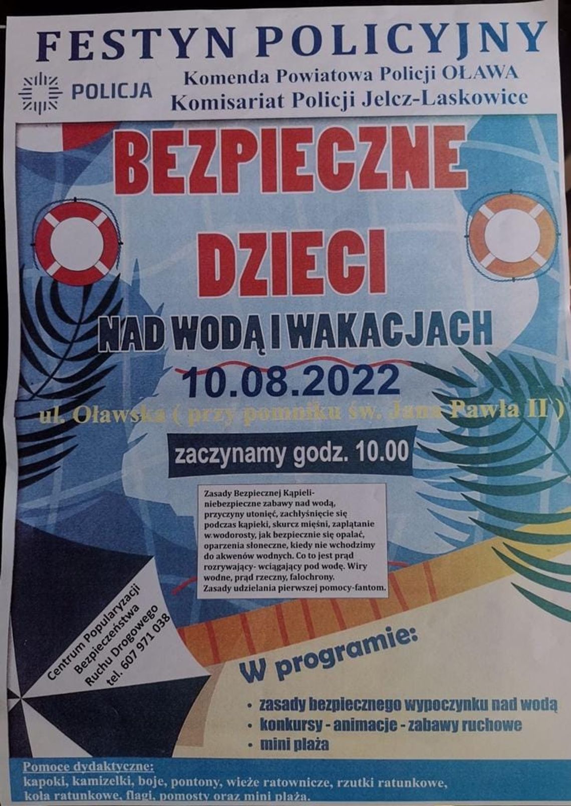 Tym razem festyn policyjny w Jelczu-Laskowicach