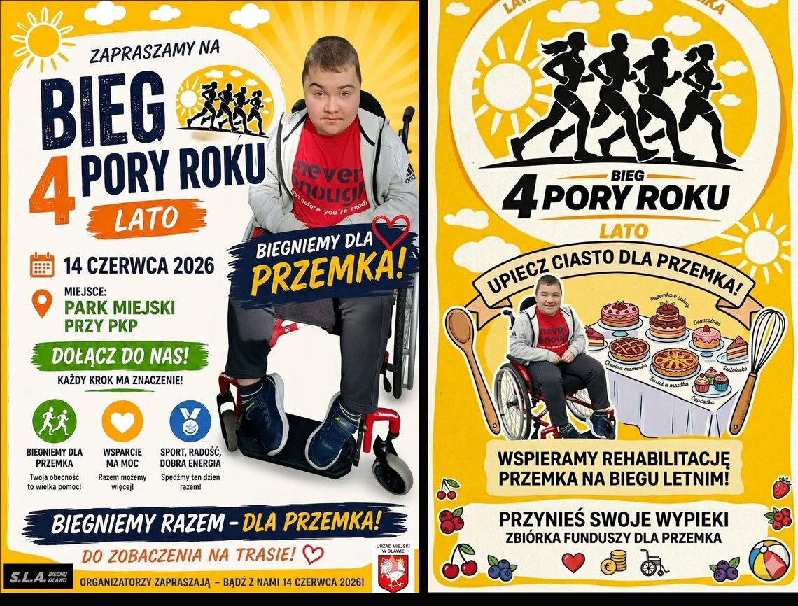 Tym razem pobiegną dla Przemka Tym razem pobiegną dla Przemka