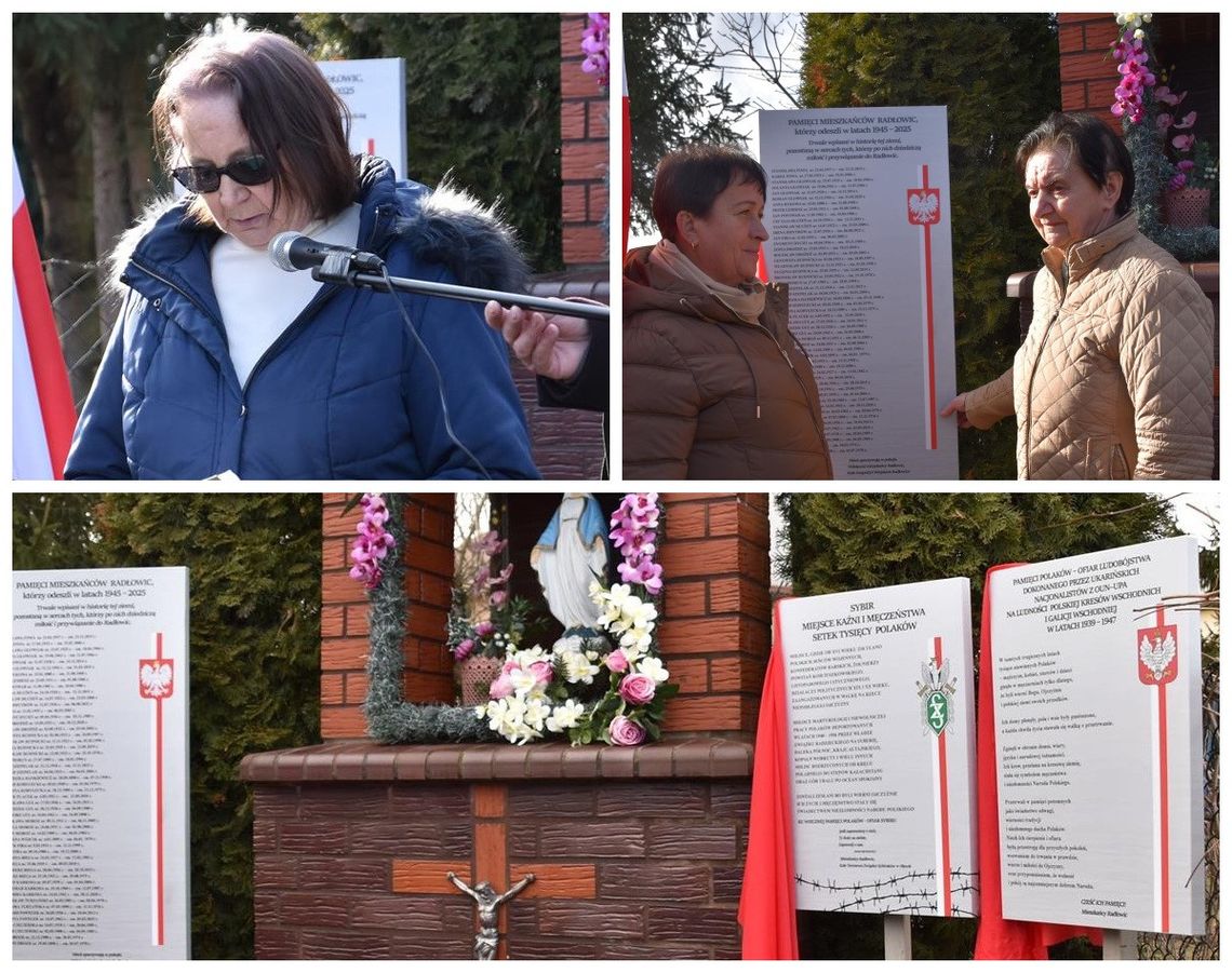 Uczcili pamięć byłych mieszkańców, ofiar ludobójstwa na Kresach Wschodnich i zesłańców na Sybir [ZDJĘCIA]