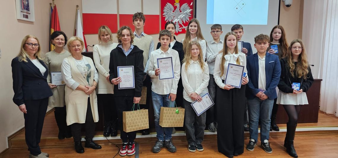 Uczniowie z SP Marcinkowicach najlepsi z matematyki