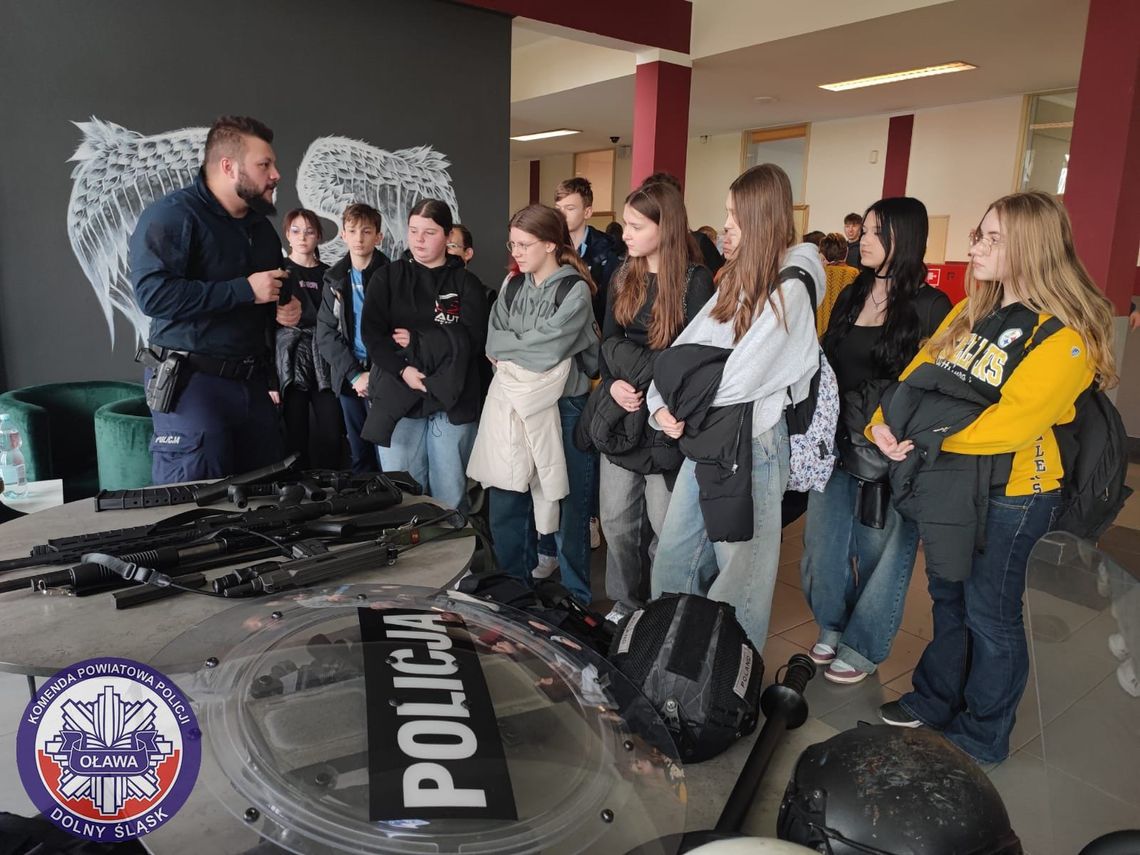 Udany pierwszy taki Dzień z Oławską Policją