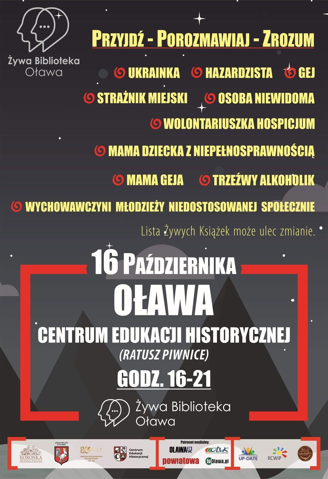 Ukrainka, gej, hazardzista.... Skorzystaj z Żywej Biblioteki, "wypożycz" i porozmawiaj Ukrainka, gej, hazardzista.... Skorzystaj z Żywej Biblioteki, "wypożycz" i porozmawiaj