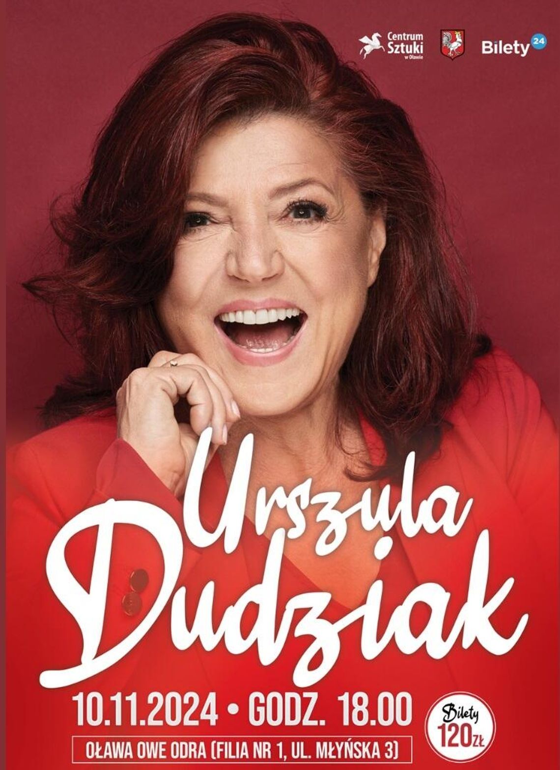 Urszula Dudziak wystąpi w Oławie