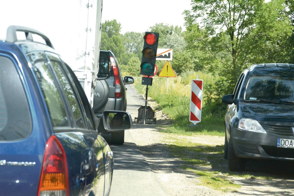 Utrudnienia na drogach powiatowych w gminie Oława