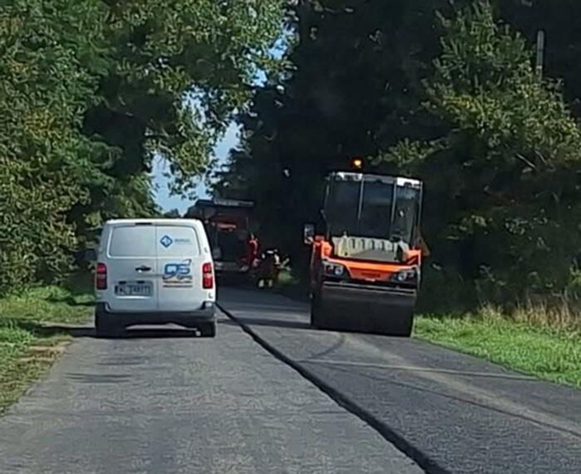 UWAGA! Rozpoczął się remont drogi powiatowej