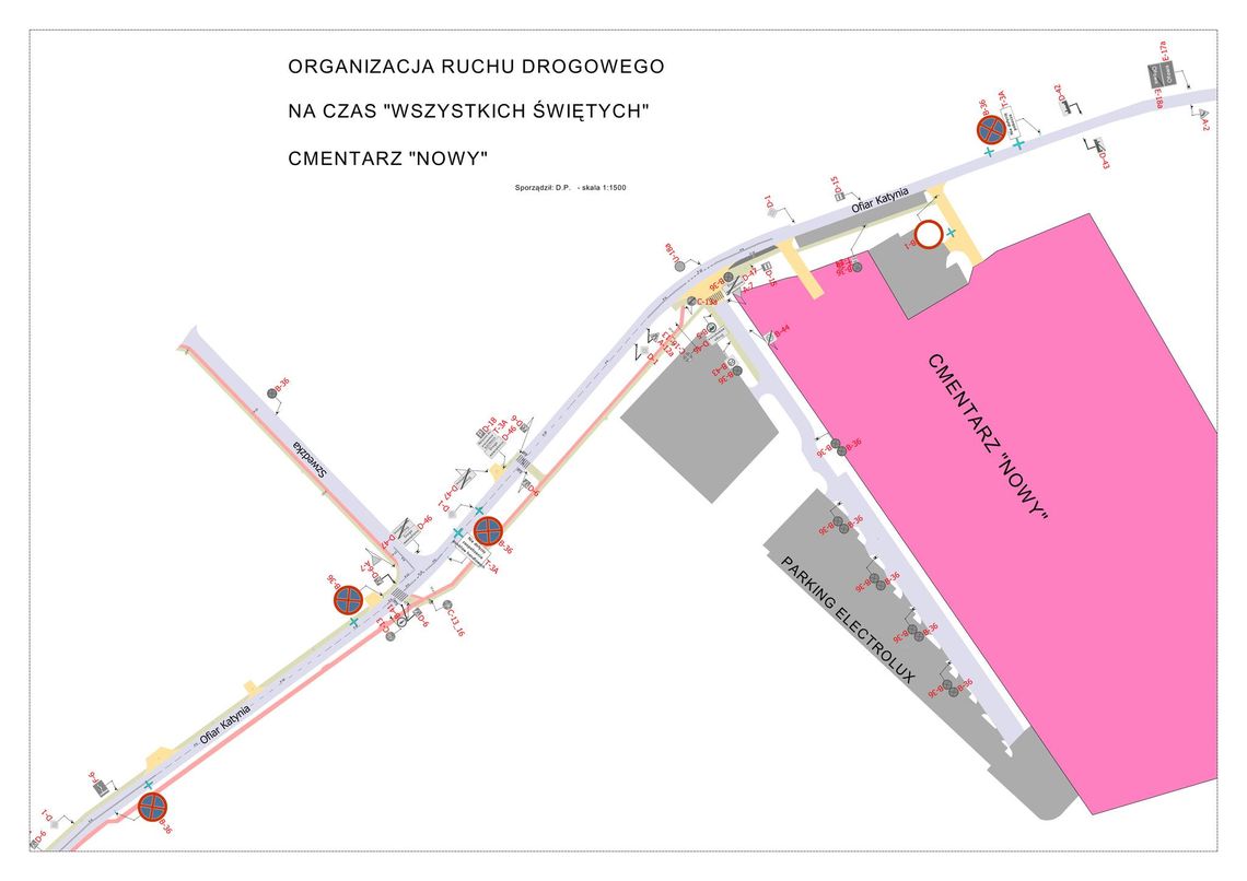 UWAGA! Zmiana organizacji ruchu przed cmentarzami