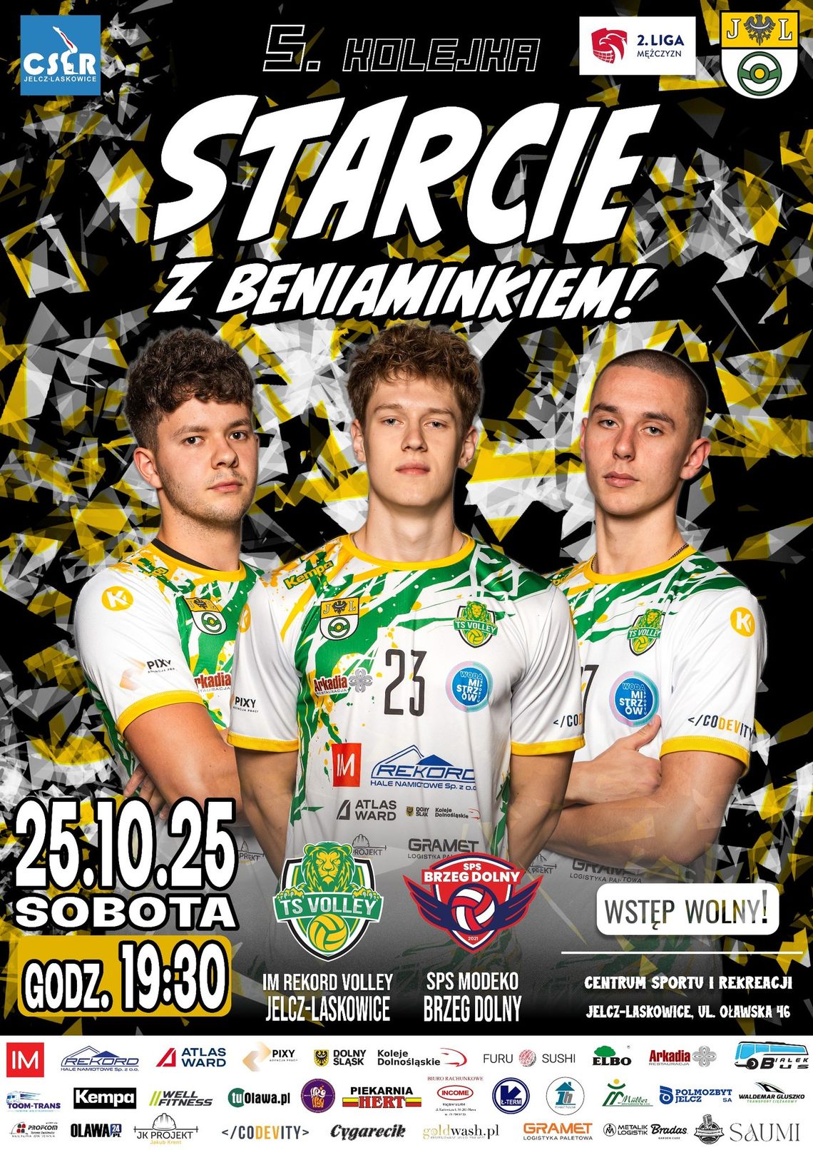 "Volley" zagra z beniaminkiem